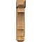 Ekena Millwork Balboa Craftsman Rough Sawn Bracket w/ Offset Brace, Western Red Cedar, 8"W x 26"D x 38"H BKT0806X26X38BOA04RWR - alternate 4